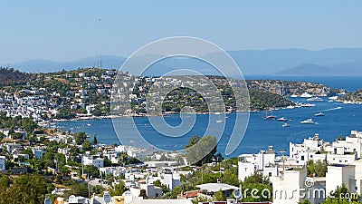 View over Turkbuku, Turkey. Editorial Stock Photo